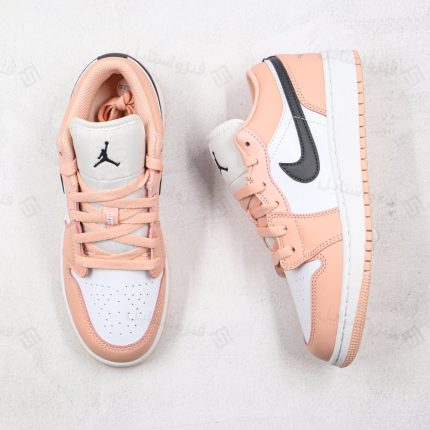 نایک ایر جردن وان لو لایت آرکتیک ارنج پینک nike air jordan 1 low light Arctic Orange Pink