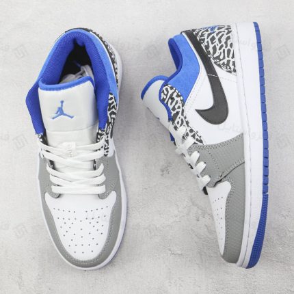 نایک ایر جردن وان لو مارینا بلو nike air jordan 1 low Marina Blue