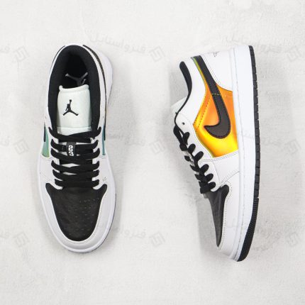 نایک ایر جردن وان لو متالیک گلد nike air jordan 1 low Metallic Gold