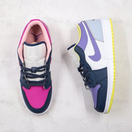 نایک ایر جردن وان لو پرپل مجنتا nike air jordan 1 low Purple Magenta
