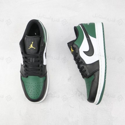 نایک ایر جردن وان لو گرین تو nike air jordan 1 low Green Toe