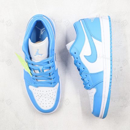 نایک ایر جردن وان لو یو ان سی nike air jordan 1 UNC