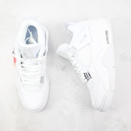 کتونی نایک ایر جردن ۴ پیور مانی NIKE AIR JORDAN 4 Pure money $