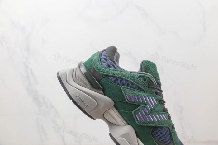 کتونی نیوبالانس ۹۰۶۰ سبز بنفش NewBalance 9060 Green purple