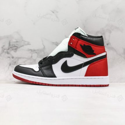 نایک ایر جردن وان های بلک تو Nike Air Jordan 1 High Black Toe