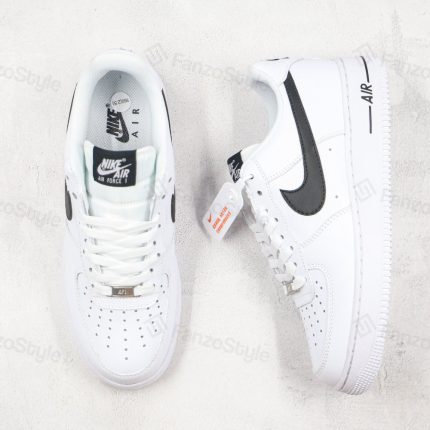 نایک ایر فورس وان سفید مشکی nike air force 1 07 white black
