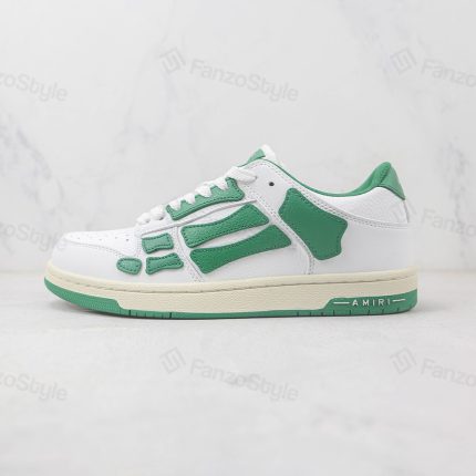 کفش امیری اسکل تاپ لو سفید سبز Amiri Skel Top Low