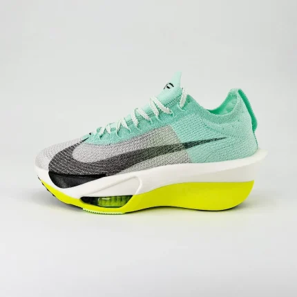 کفش رانینگ نایک آلفافلای نکست ۳ سفید سبز Nike Alphafly Next 3